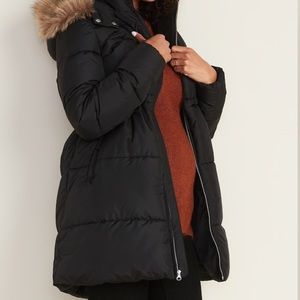Maternity Hooded Parka